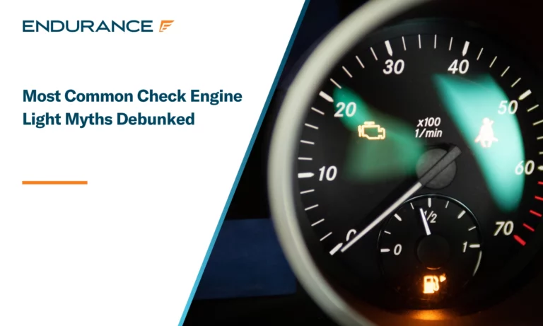 Car dashboard check engine light