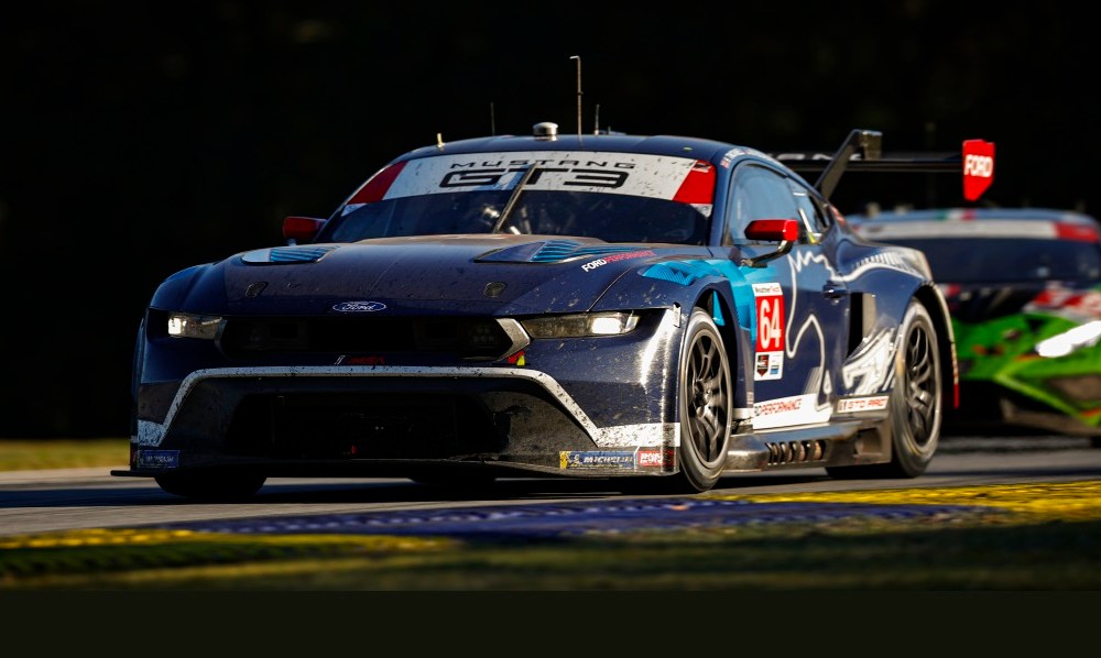 Mustang GT3 racing at Petit LeMans