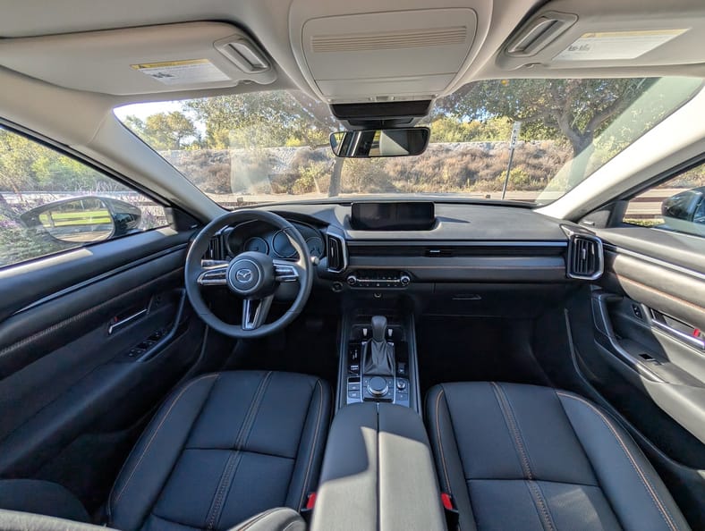 Mazda CX-50 cabin interior view