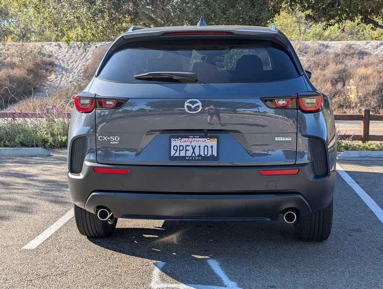 Mazda CX-50 rear exterior view