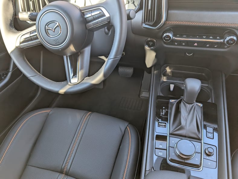 Mazda CX-50 automatic shifter