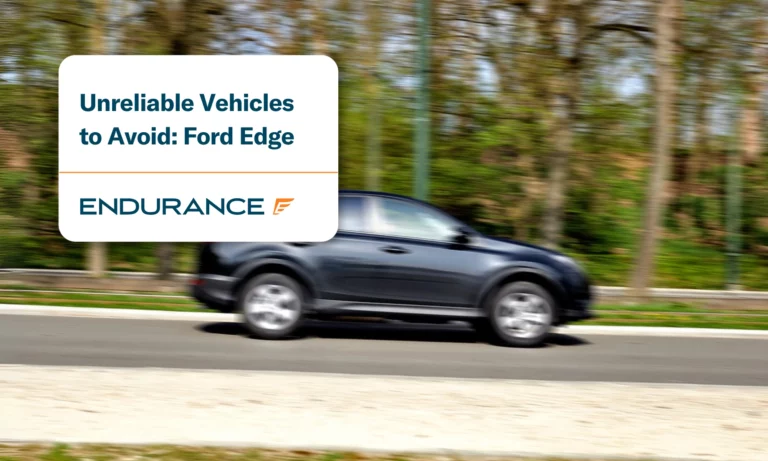 Moving Ford Edge on road