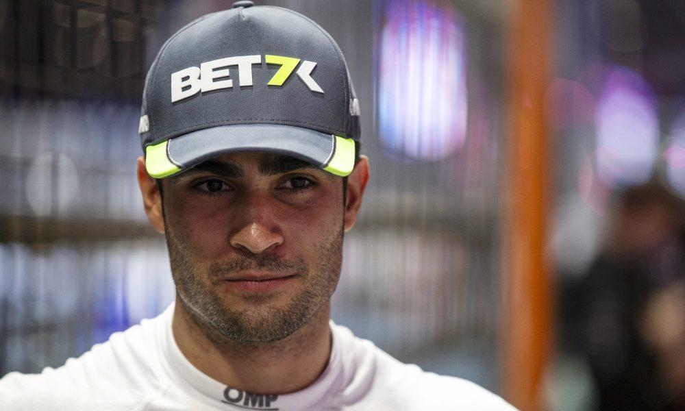 Bruno Senna smiling in racing gear