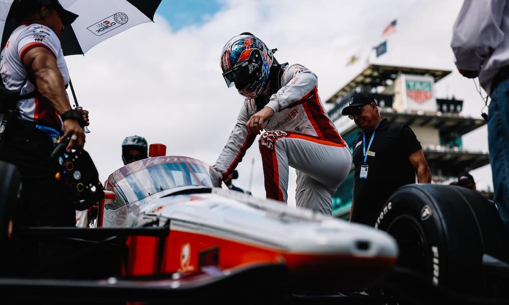 Ryan Hunter-Reay at Indy 500