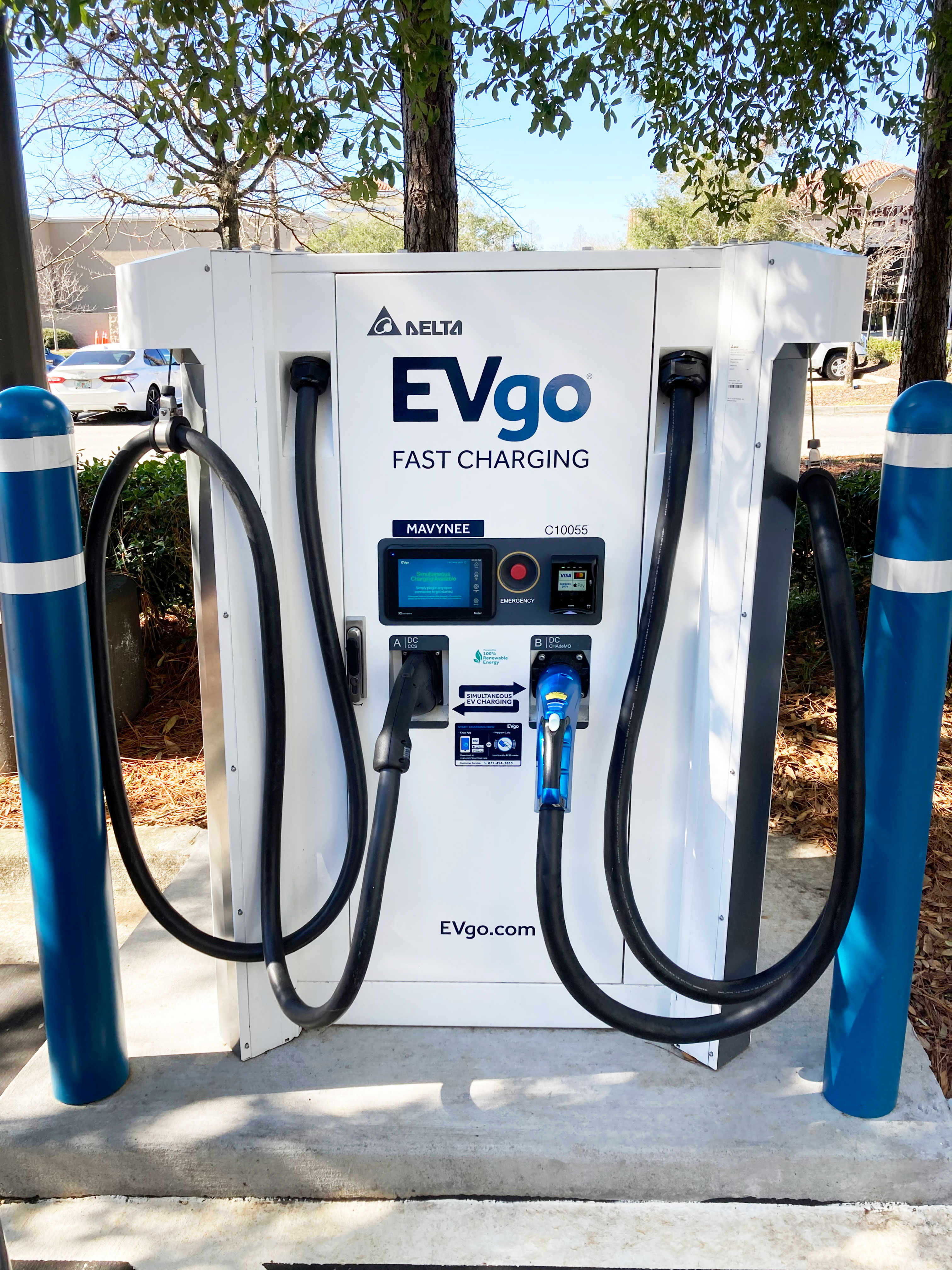 EVgo charging station