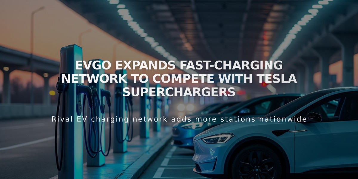 EVgo Expands Fast-Charging Network To Compete With Tesla Superchargers