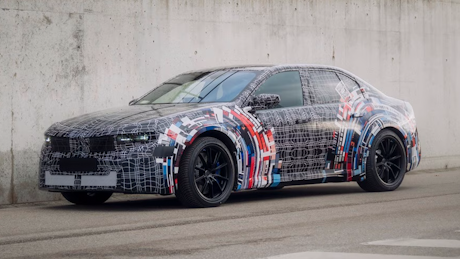 BMW M3 electric front view