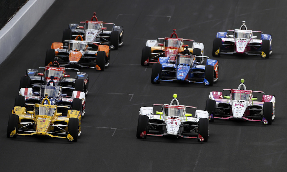 IndyCar action at Indianapolis 500