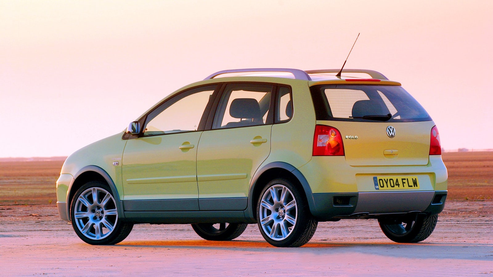 VW Polo Harlequin in multicolored panels