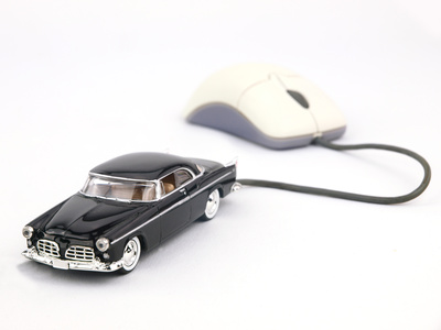 Car-shaped computer mouse