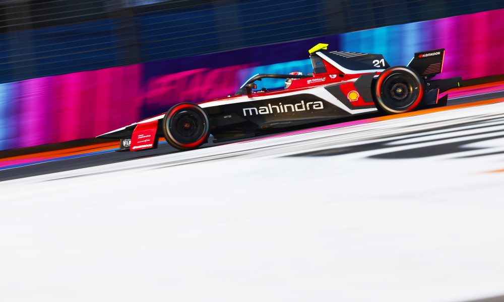 Formula E car racing in Mexico