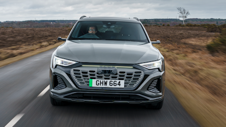 Audi Q8 e-tron front view