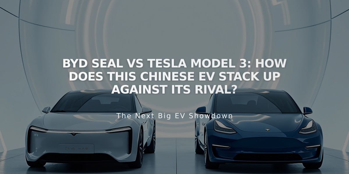 BYD Seal vs Tesla Model 3: How Does This Chinese EV Stack Up Against Its Rival?