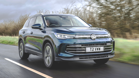 2024 VW Tiguan on road