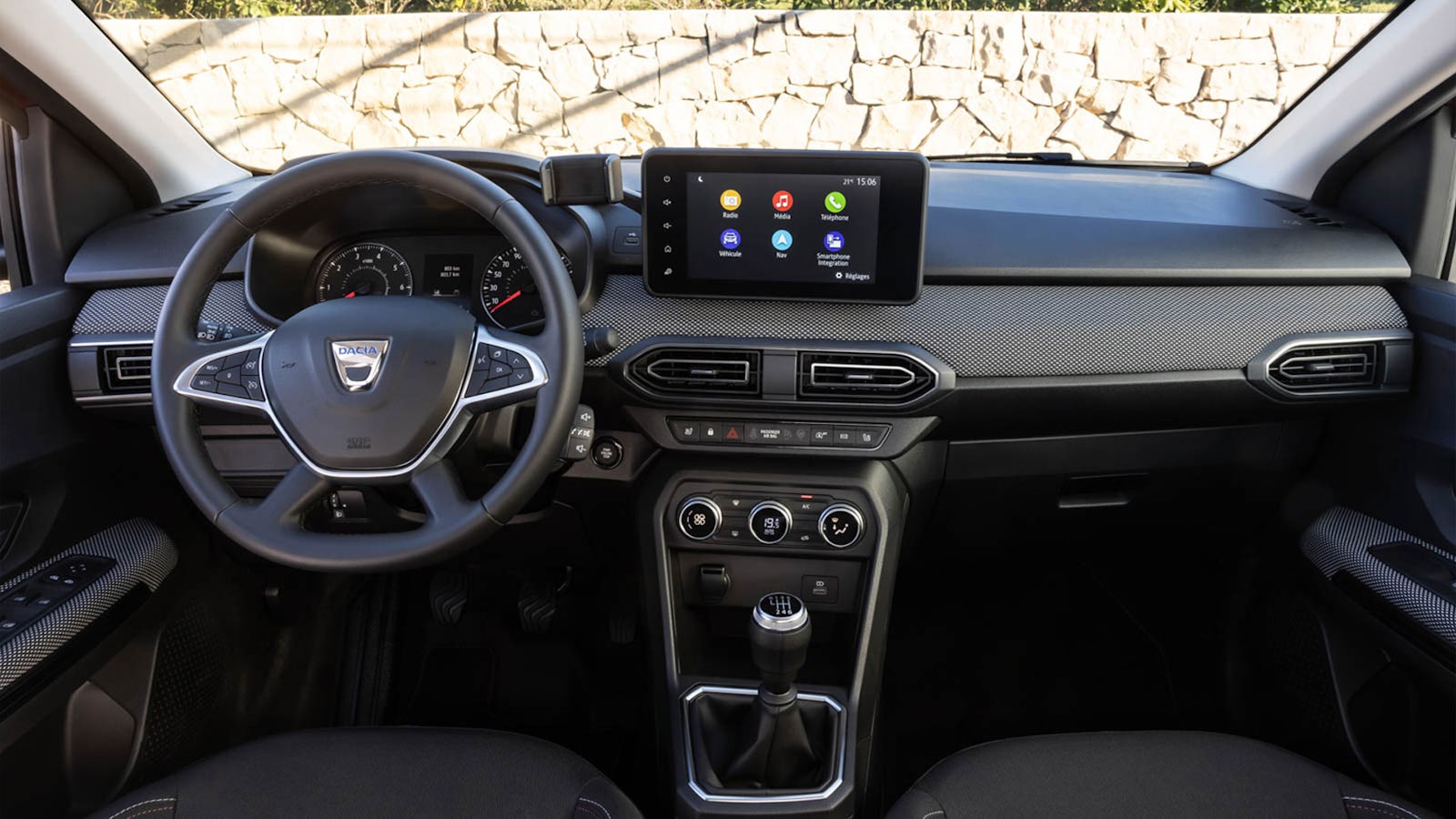 Dacia Jogger dashboard view