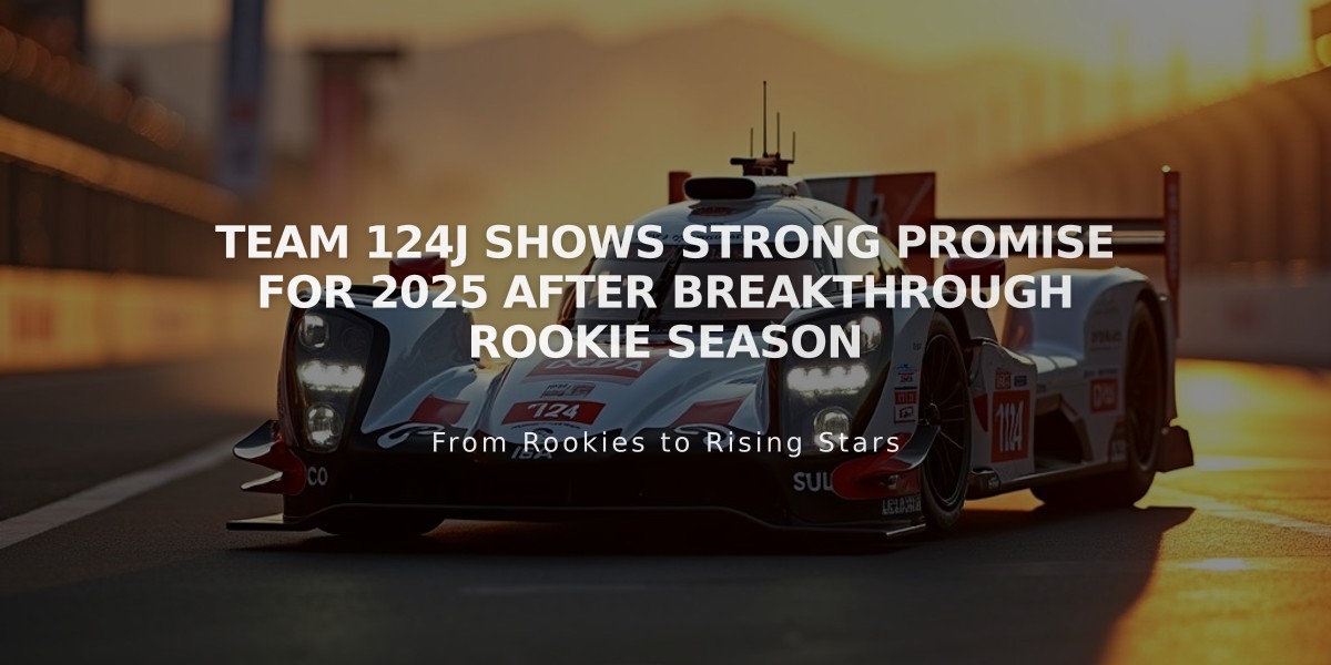 Team 124J Shows Strong Promise for 2025 After Breakthrough Rookie Season