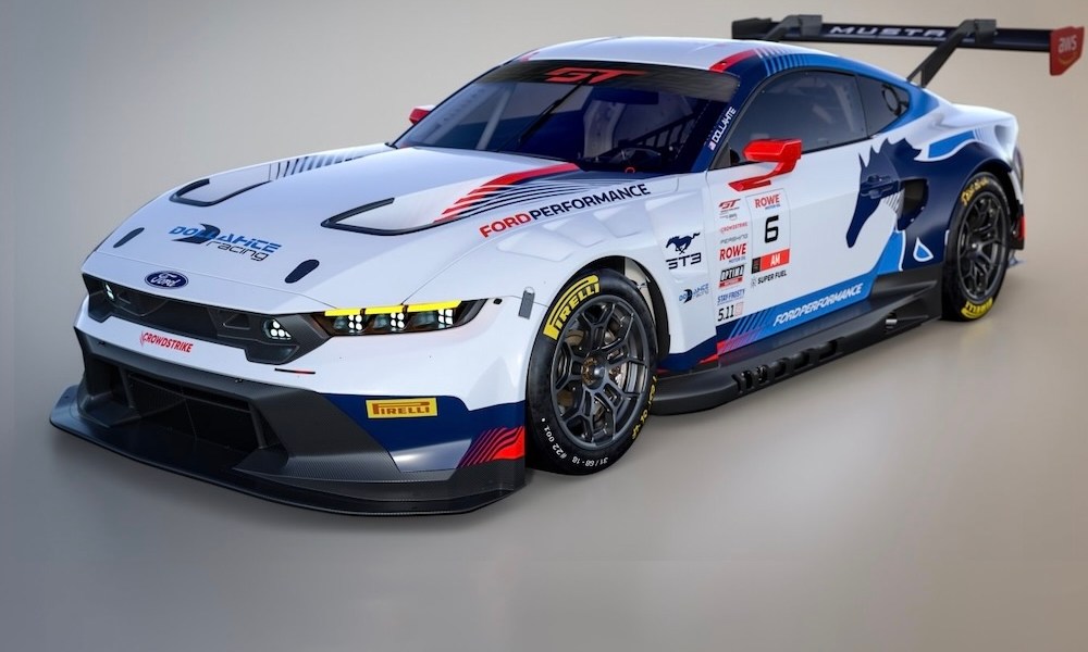 Ford Mustang GT3 race car