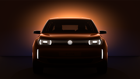 VW ID.1 front headlight teaser