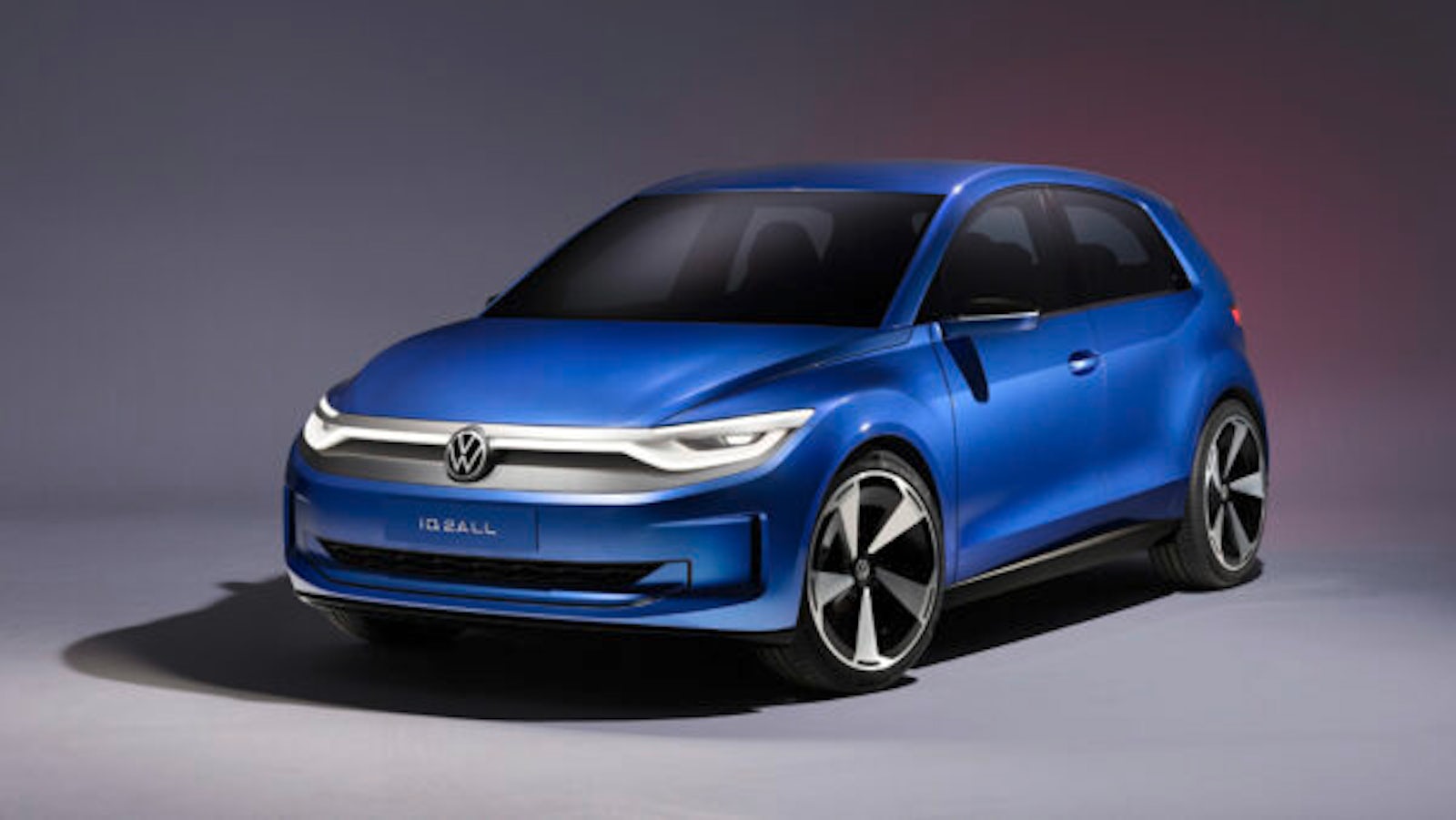 Blue VW ID.2all concept