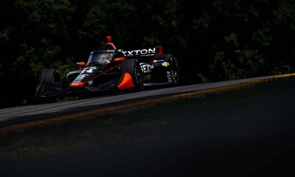 IndyCar racer Ferrucci at Mid-Ohio