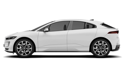 White Jaguar I-Pace side view