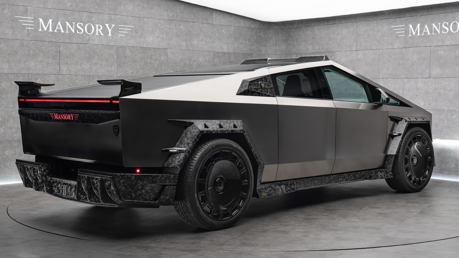 Mansory Cybertruck rear view