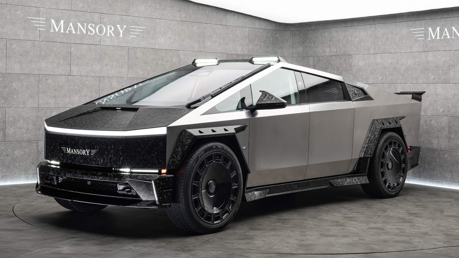 2025 Mansory Cybertruck front view