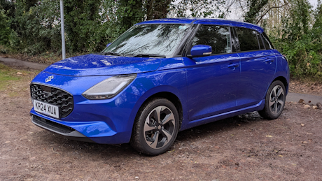 New Suzuki Swift in blue