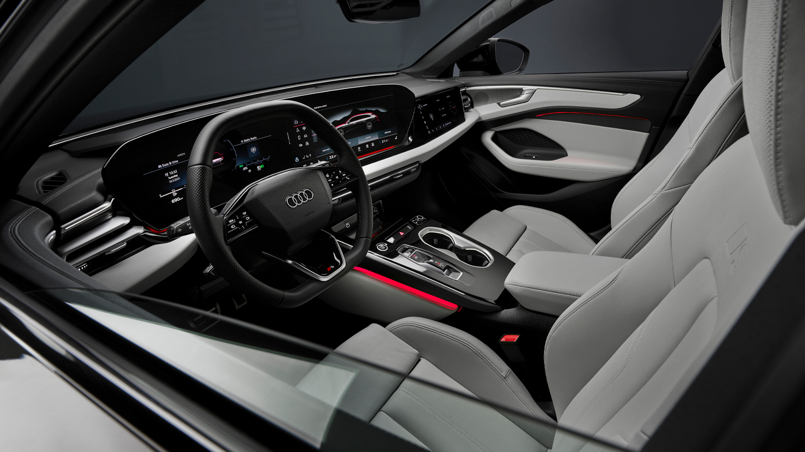 Interior of Audi A6 Avant 2025