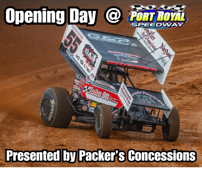 Sprint car racing at Port Royal