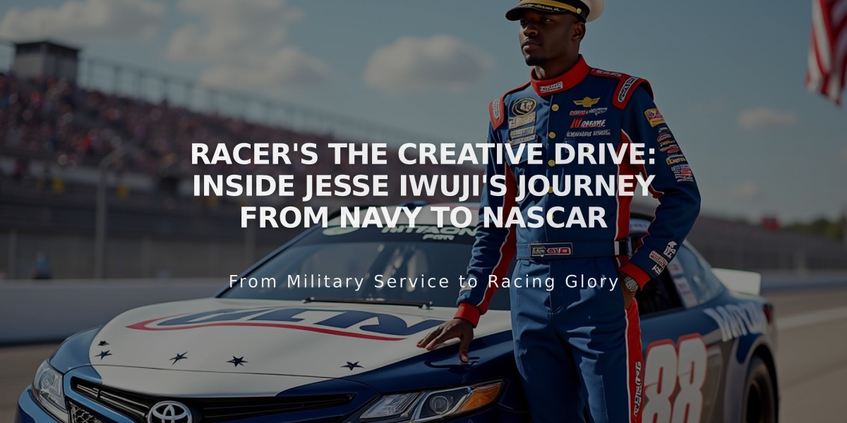 RACER's The Creative Drive: Inside Jesse Iwuji's Journey from Navy to NASCAR